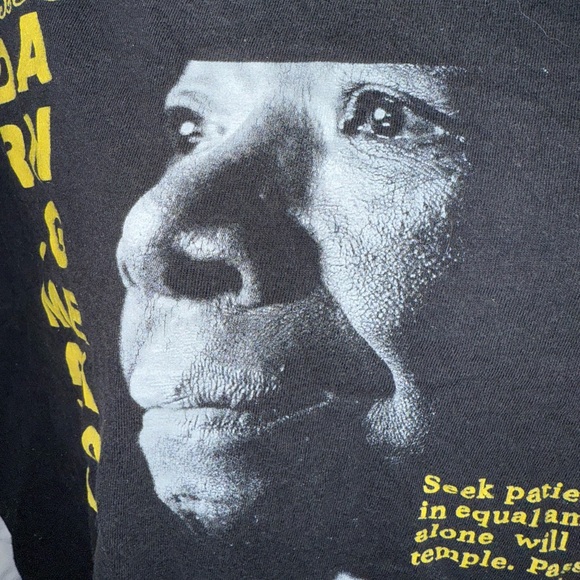 Fashion Nova Maya Angelou Washed Tee - Black Wash - Picture 4 of 13